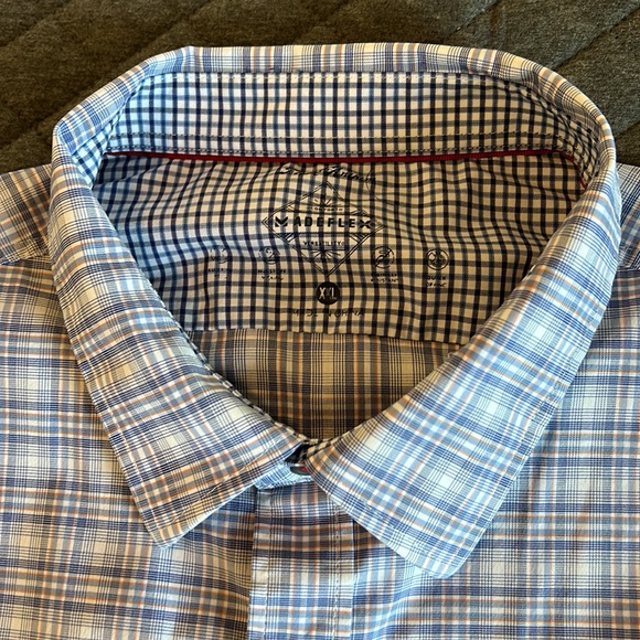 XXL Flag & Anthem Button Front Dress Shirt - Picture 2 of 2